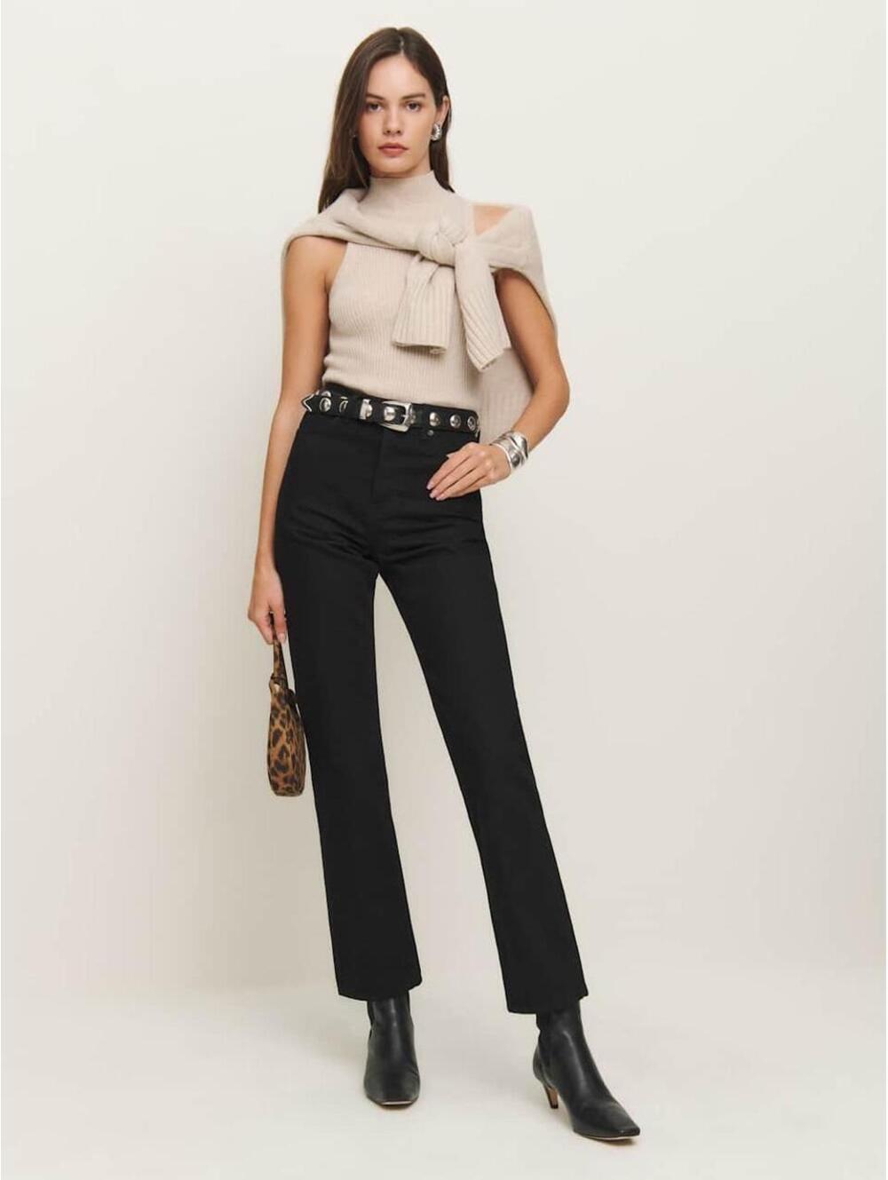 REFORMATION Cynthia High Rise Straight Jeans